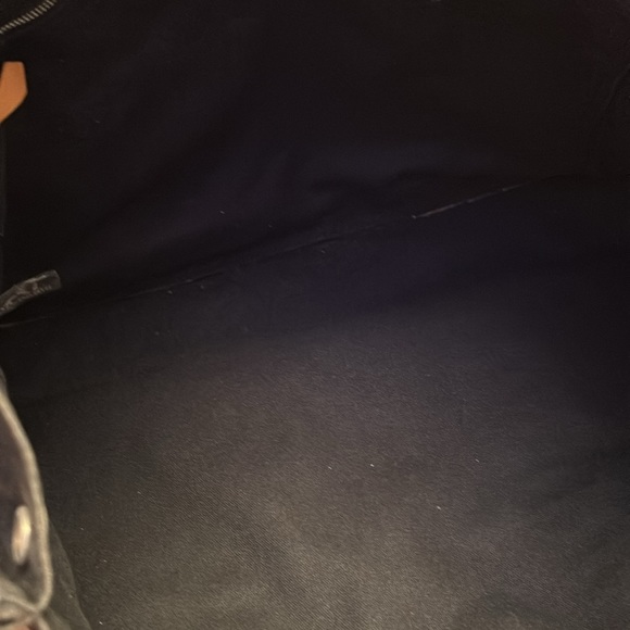 Hermes Fourre Tout MM Handbag Tote Black and Gray - Picture 8 of 9